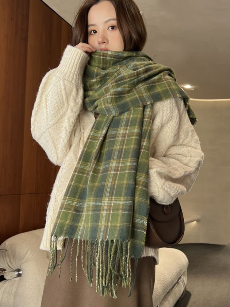 New Imitation Cashmere Women S - Woven Scarf Blanket 评论和价格