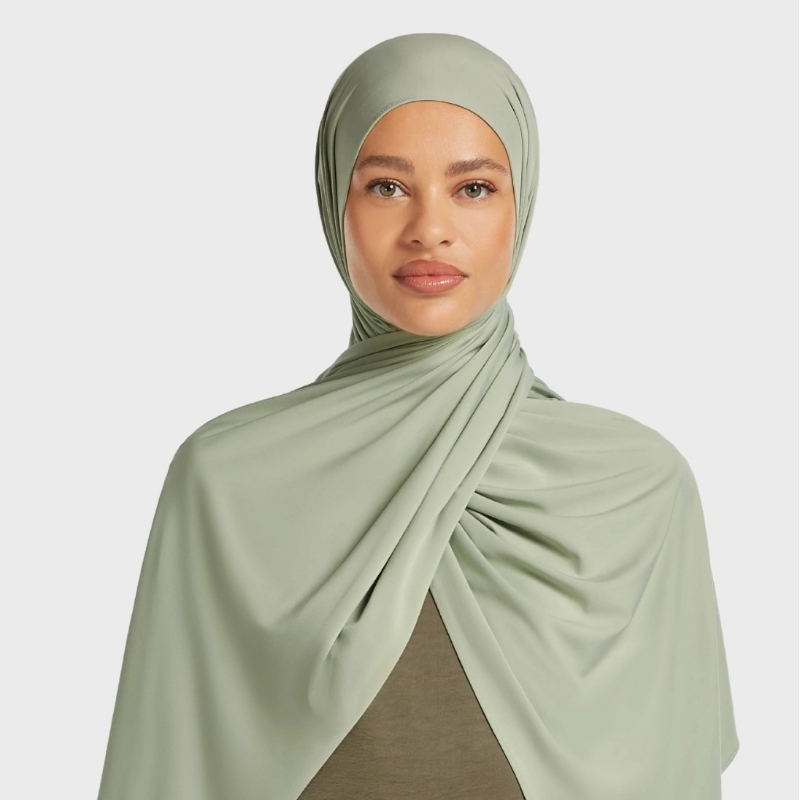 D9 Premium Liquid Jersey Hijab - Head Wrap Turban 评论和价格